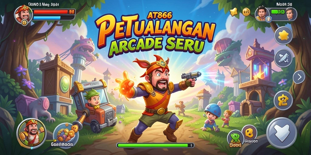Tangkapan layar gameplay AT866 yang penuh aksi dan tantangan seru.