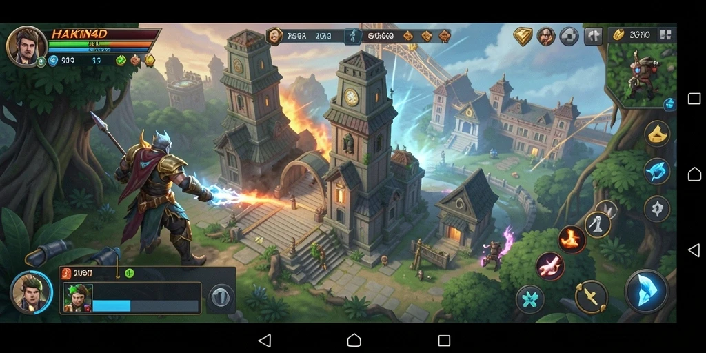 Screenshot HAKIN4D menampilkan strategi pertahanan yang mengesankan.