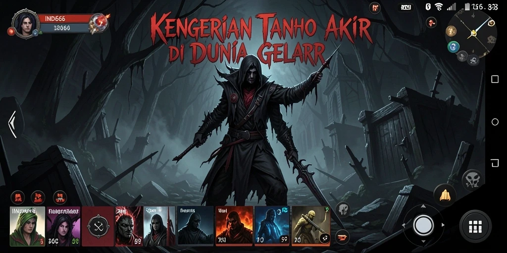 Screenshot gameplay menampilkan suasana mencekam di <strong>IND666</strong>.
