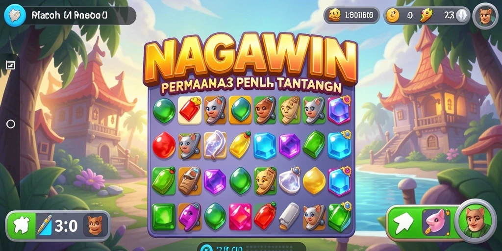 Tampilan menarik dari gameplay <strong>NAGAWIN</strong> yang memikat dan penuh warna.